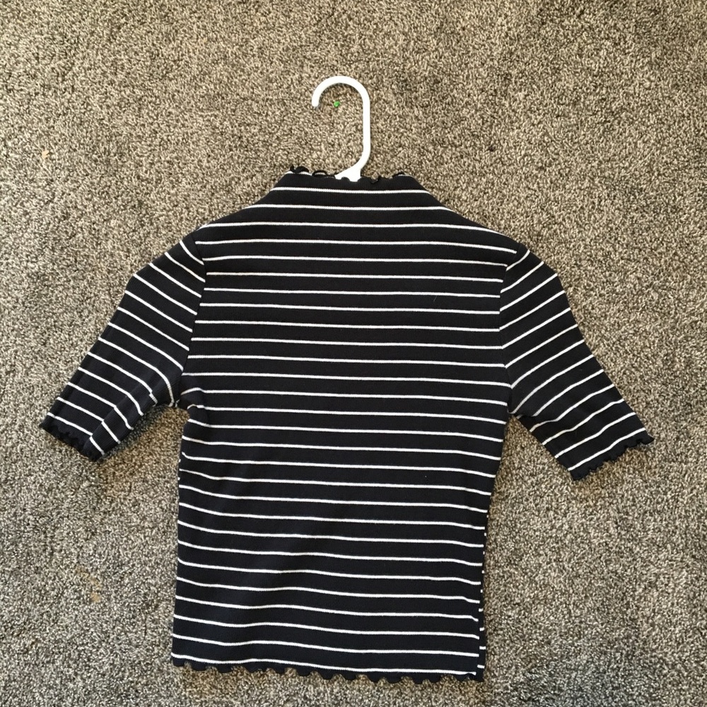 Black and white stripes